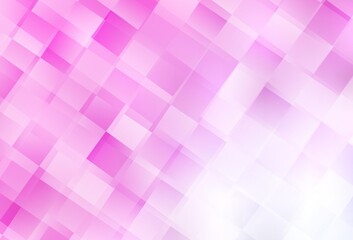 Light Pink vector layout with lines, rectangles.