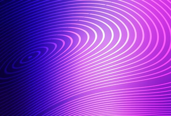 Light Purple, Pink vector pattern with wry lines.
