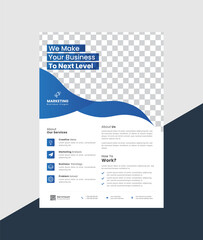 Corporate Flyer Template Design, creative flyer template