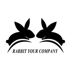 Rabbit Logo template vector icon