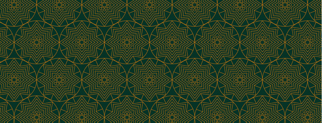abstract, shapes, painting, design, pattern, line, stars, moon, colorful, orange, dark green gradient wallpaper background