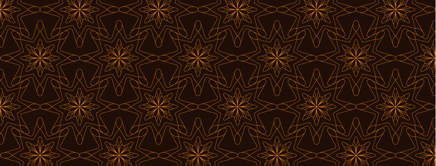 abstract, shapes, painting, design, pattern, line, stars, moon, colorful, orange, dark brown gradient wallpaper background