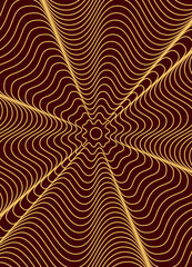 Abstract gradient lines brown background