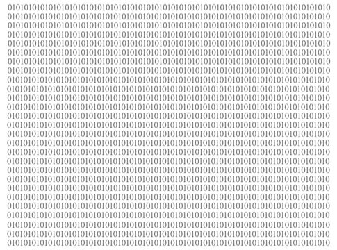 Binary Computer Code Background. Gradient 01 Numbers Pattern. Data and Technology Texture. Matrix Template for Cyber Design