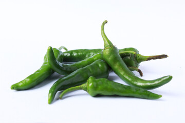 green chili hot, with isolated background images