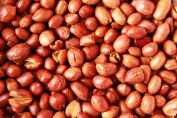 peeled peanuts golden, food images background texture