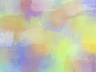 Watercolor paint like gradient background pastel ombre style. Iridescent template for brochure, banner, wallpaper, mobile screen. Neon hologram theme
