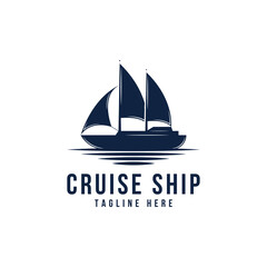 Ship, Cruise and Marine Logo Design Inspiration Vector