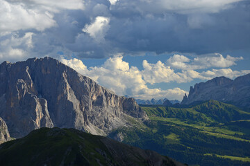 Dolomite mountain in Italy