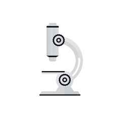 Paper Art Microscope Vector Icon