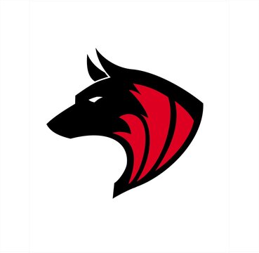 head of a wolf