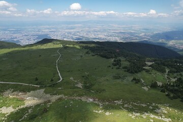 View at Vitosha Mountain. Near Sofia, Bulgaria