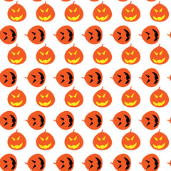 Halloween seamless pattern with pumkin.Can be used for wallpaper, web page background, surface textures.