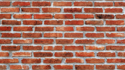 Texture of the brick walls            