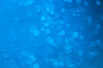 Blur bokeh of light with black background