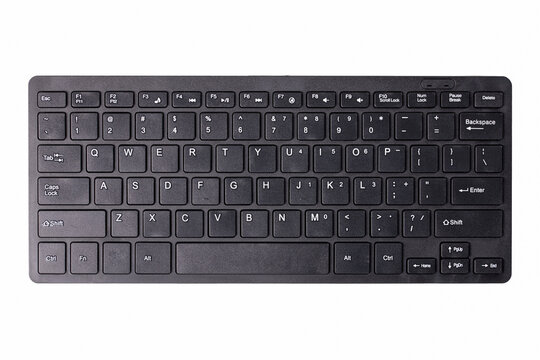 A small computer keyboard for use with mobile devices.