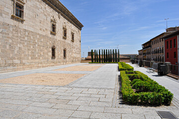 Fototapeta premium Toledo, Spain, details of architecture from the Roman and Visigoth Periods. Toledo is built mostly in the Gothic style of architecture, but it also demonstrates characteristics of the Changing style.