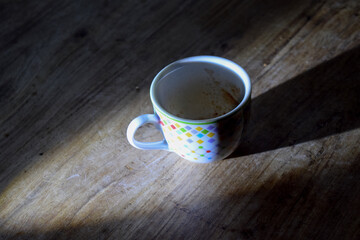 after drinking a coffee