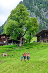 Wanderausflug mit der Familie ins idyllische Örtchen Gerstruben bei Oberstdorf
