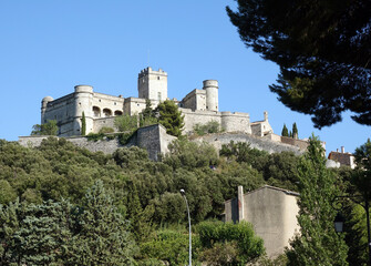 Fototapeta na wymiar Schloss in Le Barroux, Provence