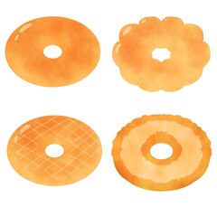 ドーナツ イラスト