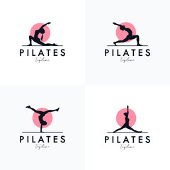 Pilates Yoga Logo Identity design