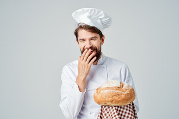 Baker Cooking bakery light background