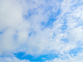 Sky with clouds,Blue skies, white clouds ,The vast blue sky and clouds