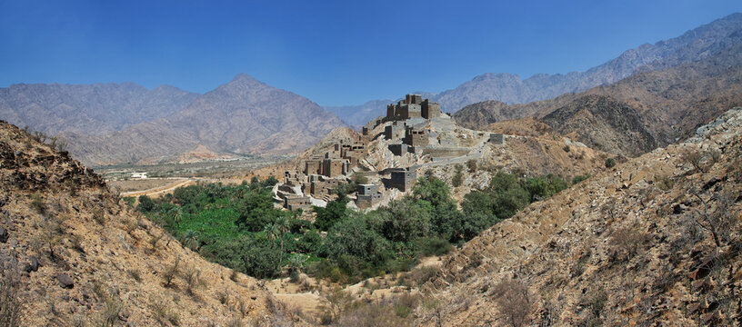 The historic village Al Ain, Saudi Arabia
