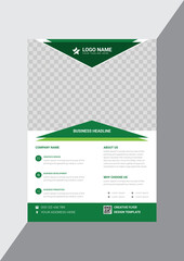 Professional creative modern business flyer design template