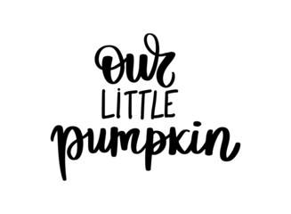 Halloween Vector Quotes. Hand drawn lettering phrase.