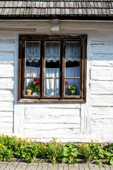 Fototapeta na wymiar window in the old house