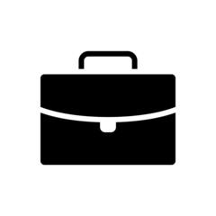 Briefcase vector icon set. portfolio illustration sign collection. Bag symbol.