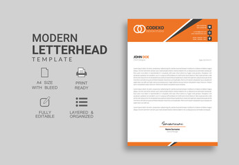 Modern Letterhead Template