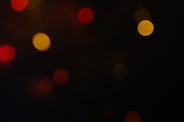 Bright colorful abstract bokeh circles for background use