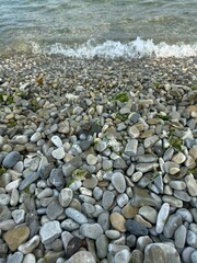 берег с волной