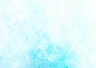 水彩の水色テクスチャ背景

