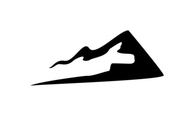 landscape mountain vector logo
