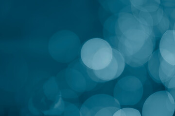 Background images and bokeh pictures are beautiful blue circles.