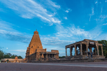 Brihadeshwara Temple or Big Temple in Thanjavur, Tamil Nadu - India ( World Heritage UNESCO site )