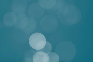 Background images and bokeh pictures are beautiful blue circles.