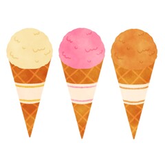 アイスクリームイラスト