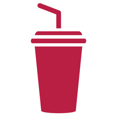 Coffee cup icon vector isolated on white background. Coffee cup icon in flat style. Template for app, label, logo, menu and web site. Creative art concept, vector illustration