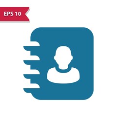 Address Book, Contact List Icon