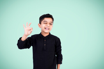 Indian little boy pictures doing different expressions