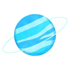 海王星 イラスト