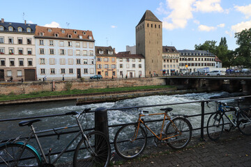 Romantisches Straßburg; Tour du Bourreau und Quai Turckheim