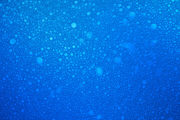 Аbstract image of oil and water bubbles of various colors. Colorful artistic image of oil drop on water for modern and creation design background