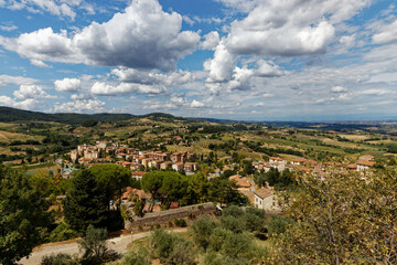 Fototapeta na wymiar tuscany summer landscape