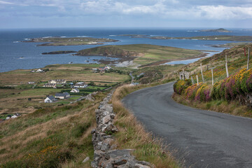 West coast near Clifden City of Clifden Ireland Connemara. 